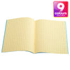 A5 (9" x 7") - 10mm Squared Coloured Paper Exercise Book | The Dyslexia Shop