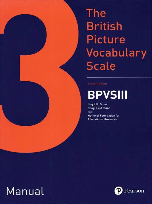 BPVS3 scale 3rd Edition pack of 10 | The Dyslexia Shop