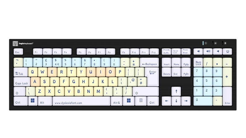 Dyslexie NERO Slimline Keyboard: Enhance Your Typing Experience