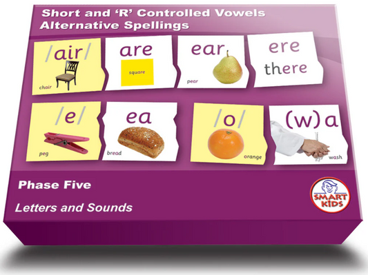 Short Vowel Alternative Spellings Puzzles