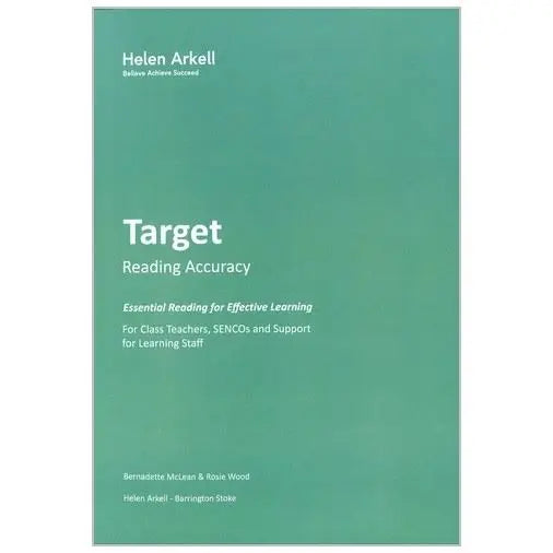 Target 3 – Reading Accuracy: Practical Strategies for Teachers and Classroom Assistants | The Dys...