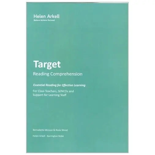 Target 4 – Reading Comprehension: Systematic Activities to Enhance Understanding for Educators an...