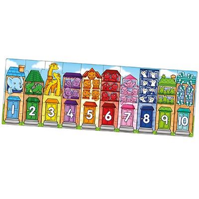 Number Street Jigsaw Puzzle