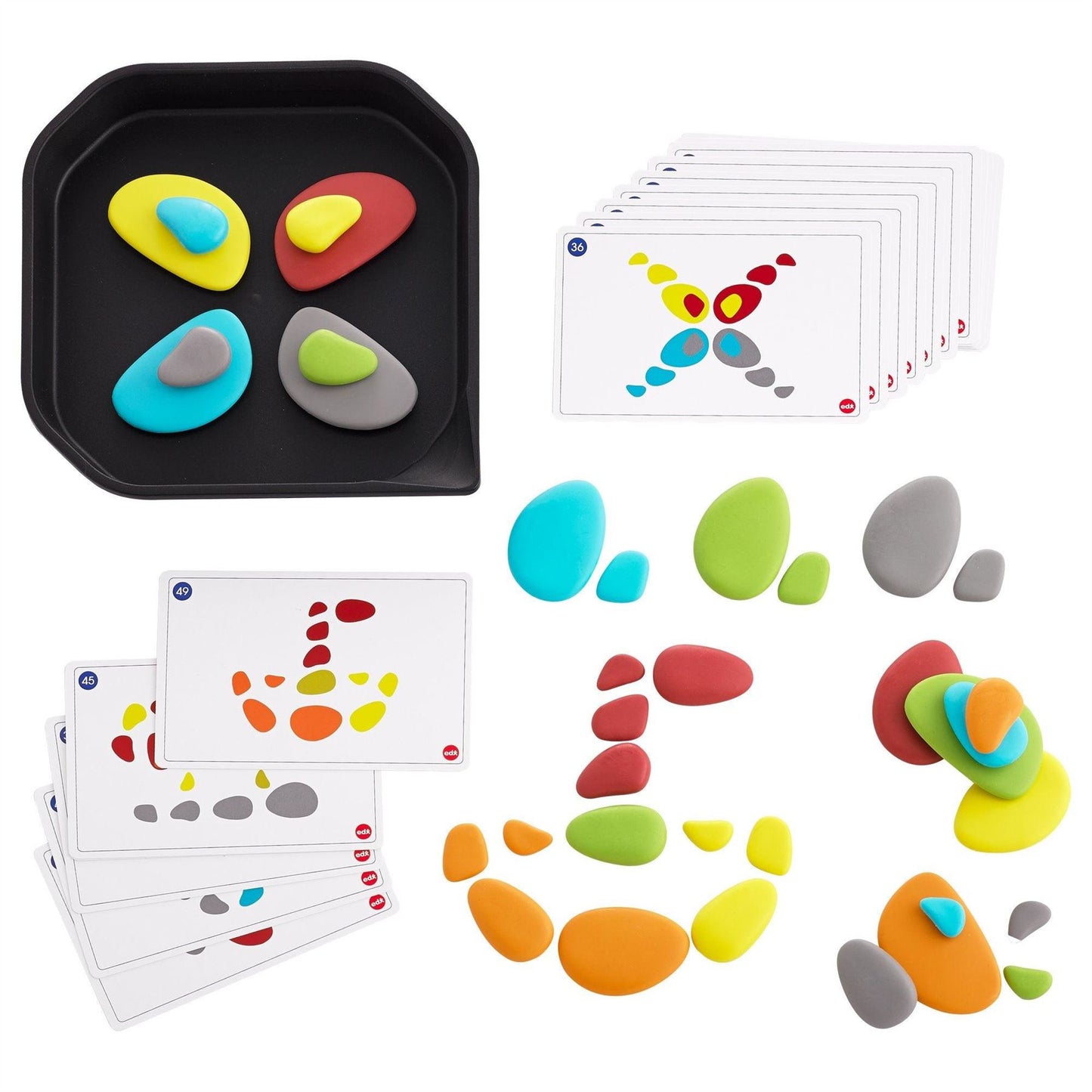 Funplay Rainbow Pebbles