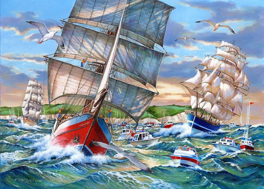 Tall Ships 1000 Piece Puzzle