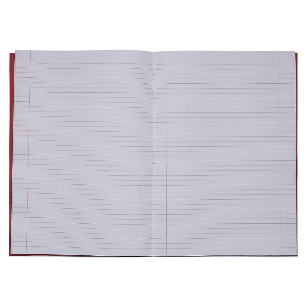 RHINO A4+ 13 x 9 Oversized Exercise Book - 8MM Lined W/ Margin |80pg/10pk