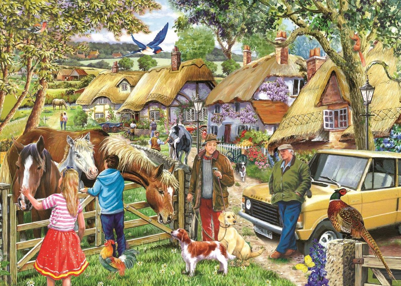 Horses & Hounds BIG 500 Puzzle