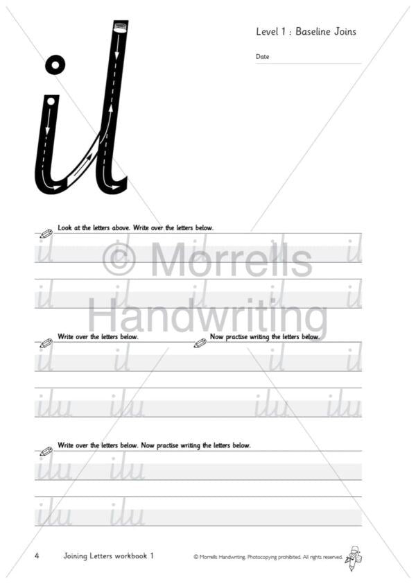 Morrells Joining Letters 1 Joins