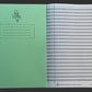 Wide Lined Handwriting Exercise Book Bundle – Green 2 Books
