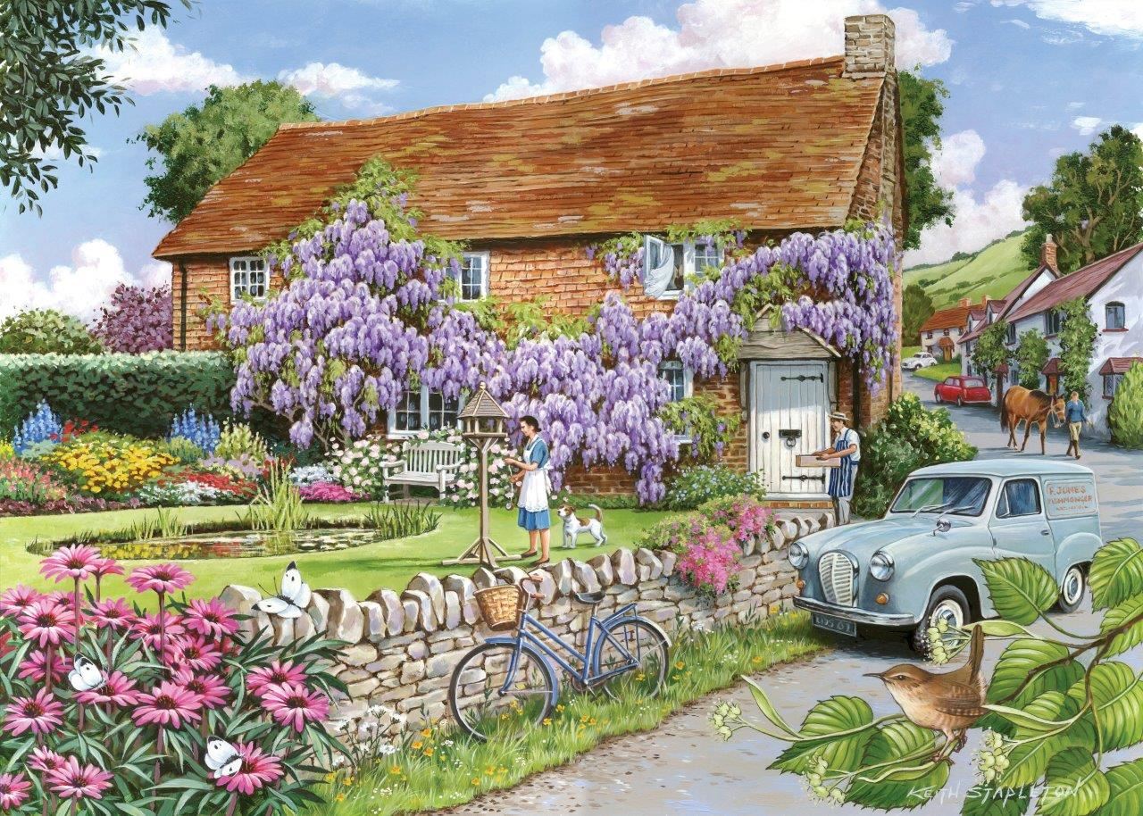 Wisteria Cottage BIG 250 Puzzle