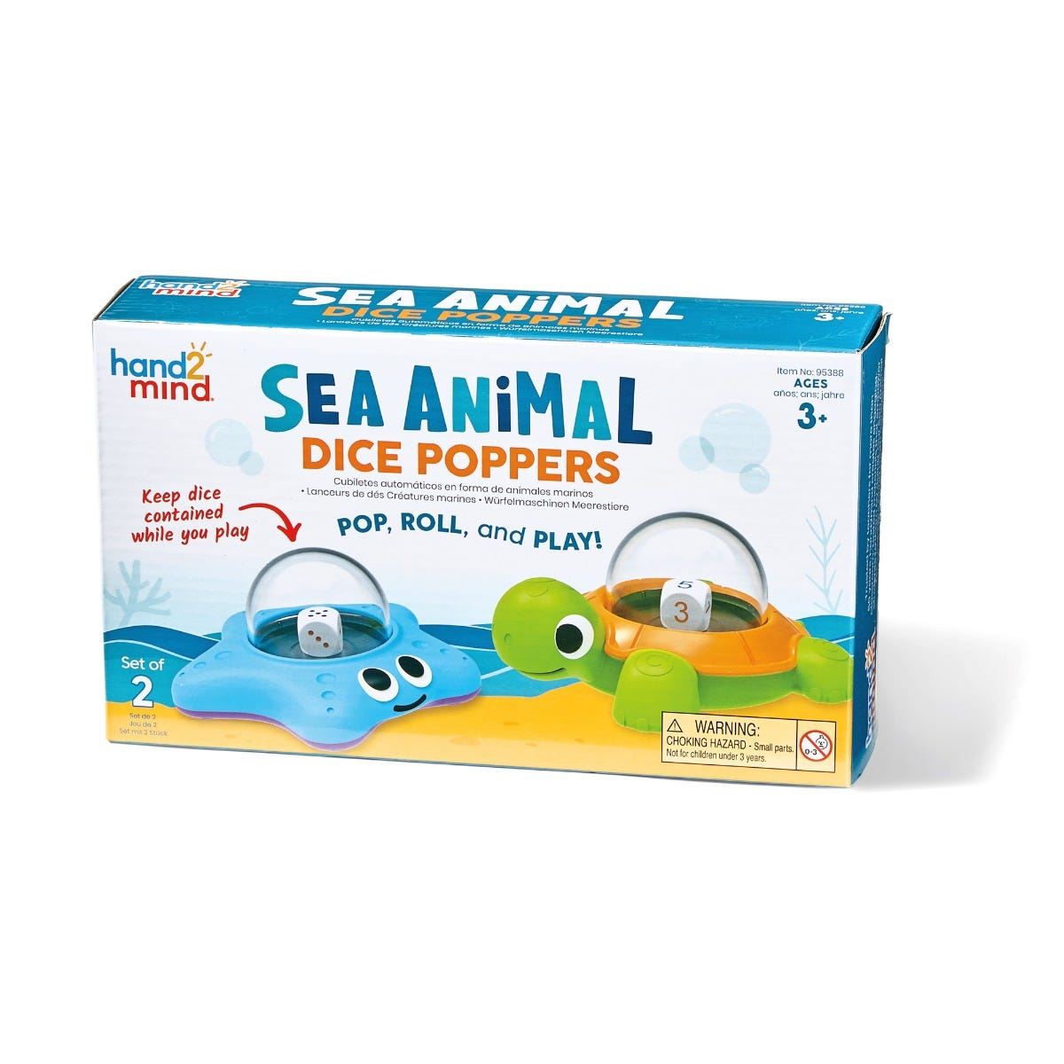 Sea Animal Dice Poppers