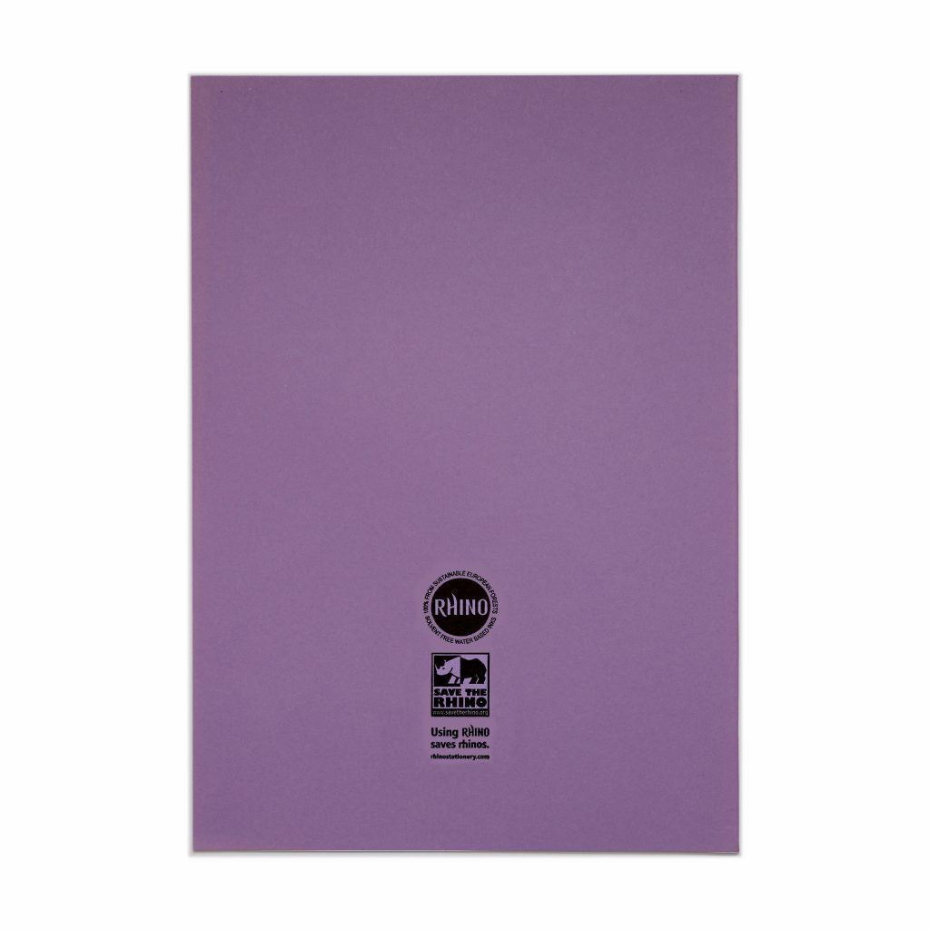 RHINO A4+ 13 x 9 Oversized Exercise Book - Blank |80pg/10pk