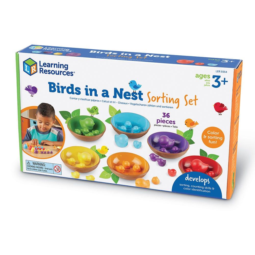 Birds in a Nest Sorting Set