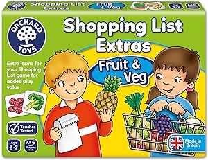 Shopping List Extras - Fruit & Veg