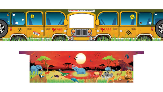 PODSmini Removable Theme - Sunset Savanna Safari