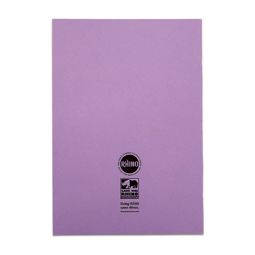 RHINO A4 Exercise Book - 7mm Squared | 80pg/10pk