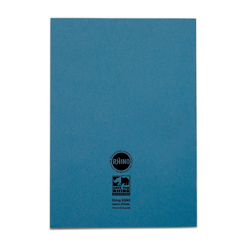 RHINO A4 Exercise Book - 10MM Squared | 80pg/10pk