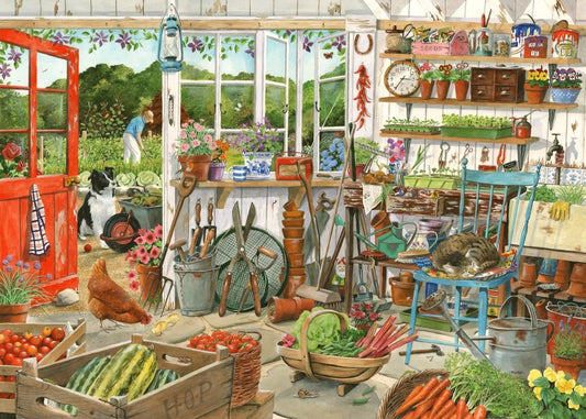 Potting Shed 1000 Piece Puzzle