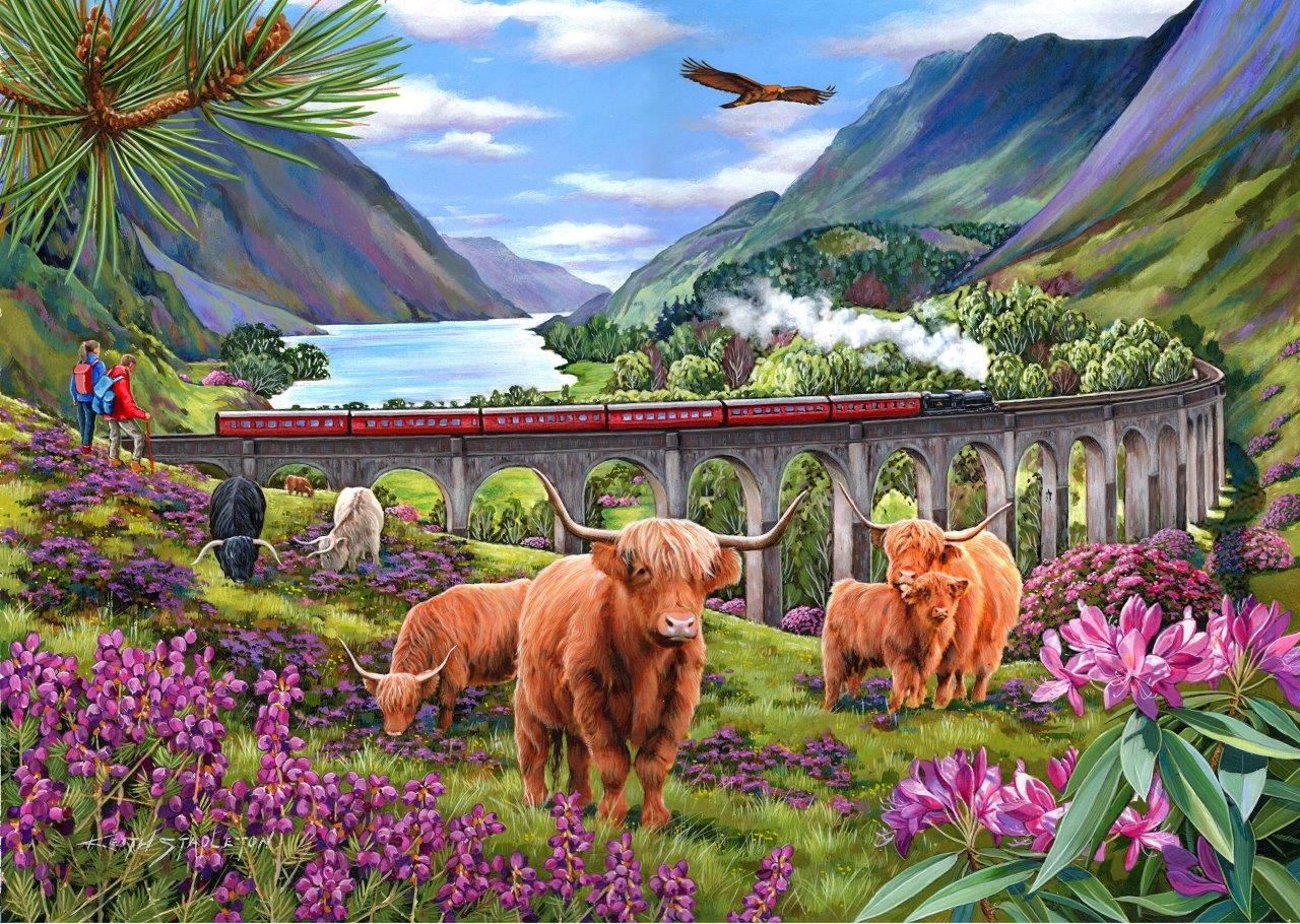 Glenfinnan Ladies BIG 500 Puzzle