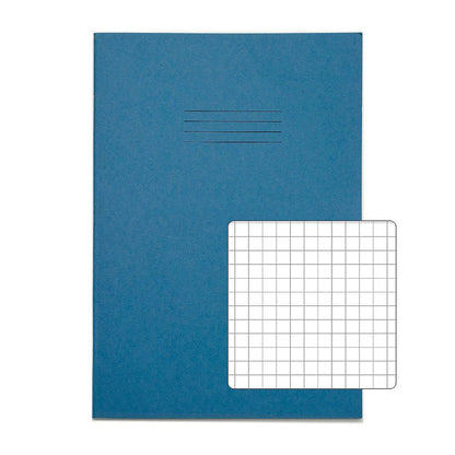 RHINO A4 Exercise Book - 7mm Squared | 80pg/10pk