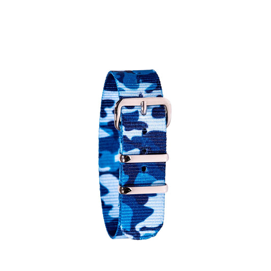 EasyRead Watch Blue Camo Straps