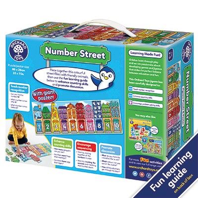 Number Street Jigsaw Puzzle