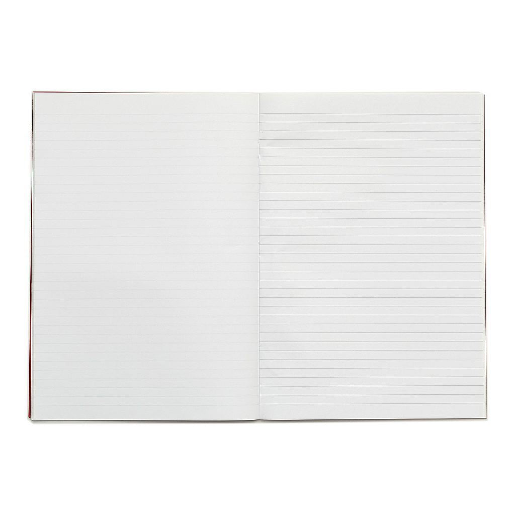 RHINO A4 Exercise Book - 8MM Lined/Blank Alternate | 80pg/10pk