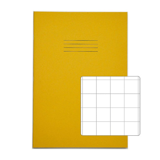 RHINO A4 Exercise Book - 20MM Squared | 80pg/10pk