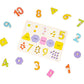 Early Learning Wooden Puzzles Assorted Vehicles, Letters, And Numbers