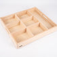 Wooden sorting tray - 7 way