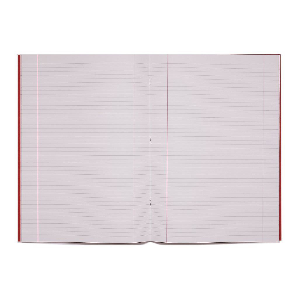 RHINO A4 Exercise Book - 6MM Lined Margin | 80pg/10pk