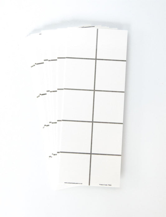 Tens Frames – Blanks (Set of 10)