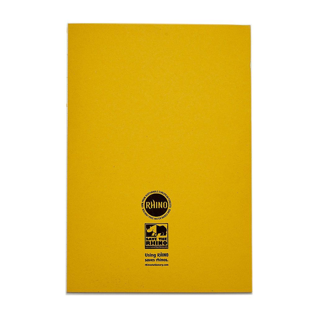 RHINO A4 Exercise Book - 8mm Lined + Margin | 80pg/10pk