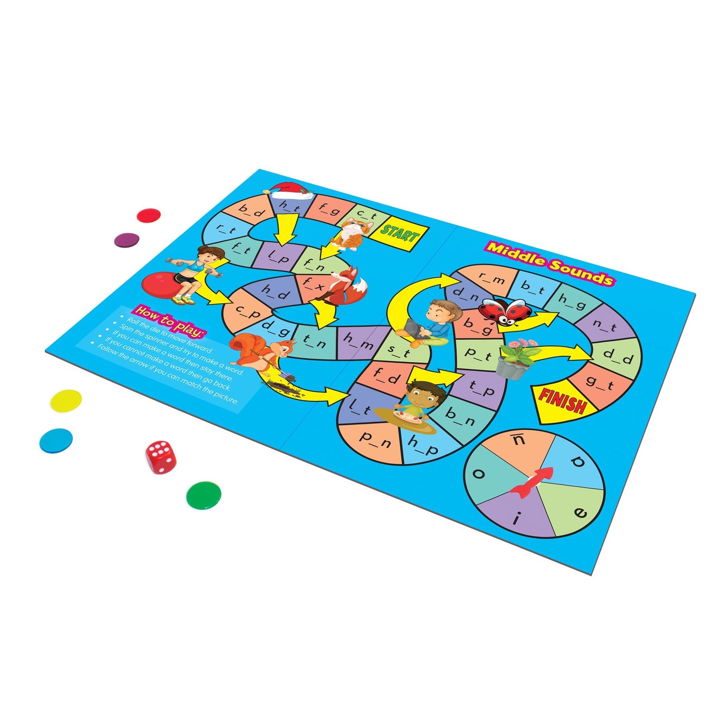 Phonics Board Games