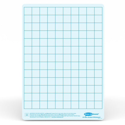 Show-Me - A4 Gridded Tinted Drywipe Boards