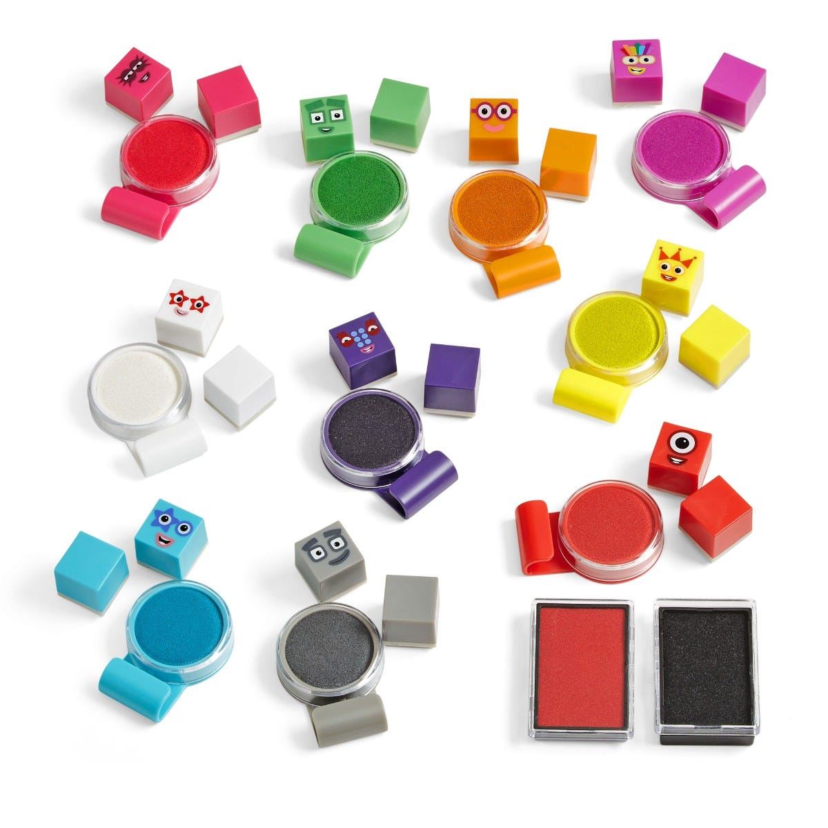 Numberblocks Stampoline Park Stamp Activity Set