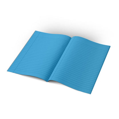 A4 -10mm Lined Tinted Exercise Book - (Yellow Cover)