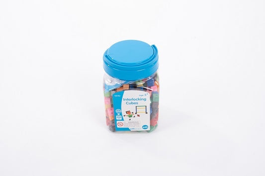 Interlocking Cubes Jar - Pack Of 400 - Commotion