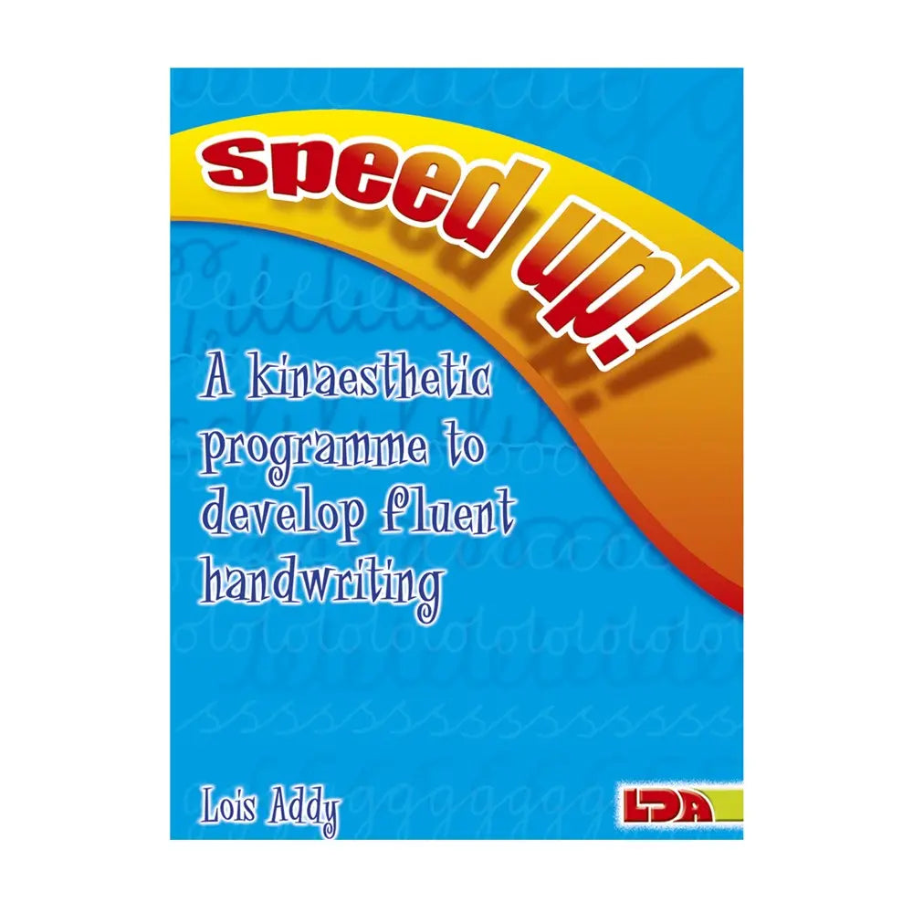 Speed Up! A Kinaesthetic Programme To Develop Fluent Handwriting | The Dyslexia Shop