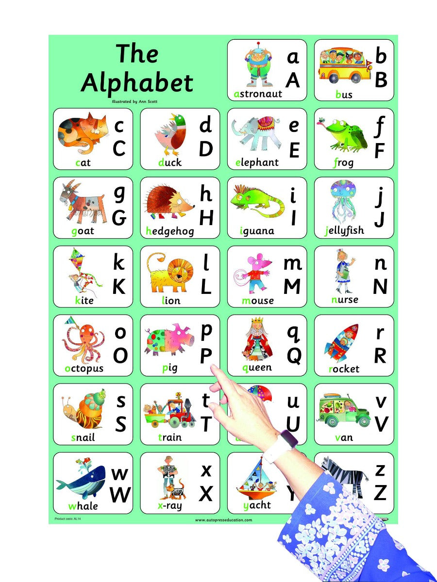 Alphabet Poster - Autopress | The Dyslexia Shop