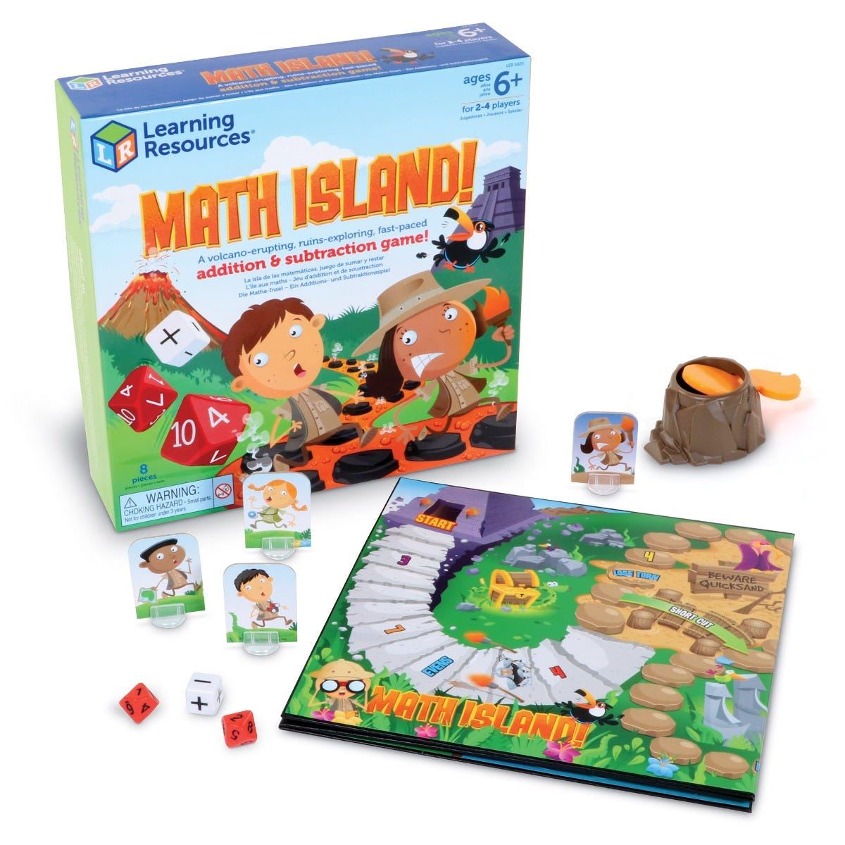 Math Island Addition & Subtraction Game