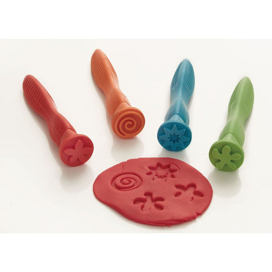 Soft Grip Pattern Stampers - Pack of four