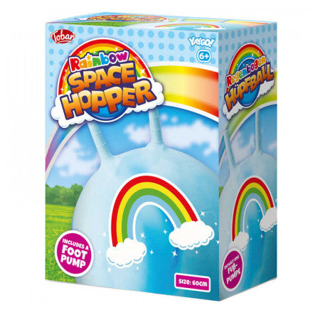 RAINBOW SPACE HOPPER 60CM