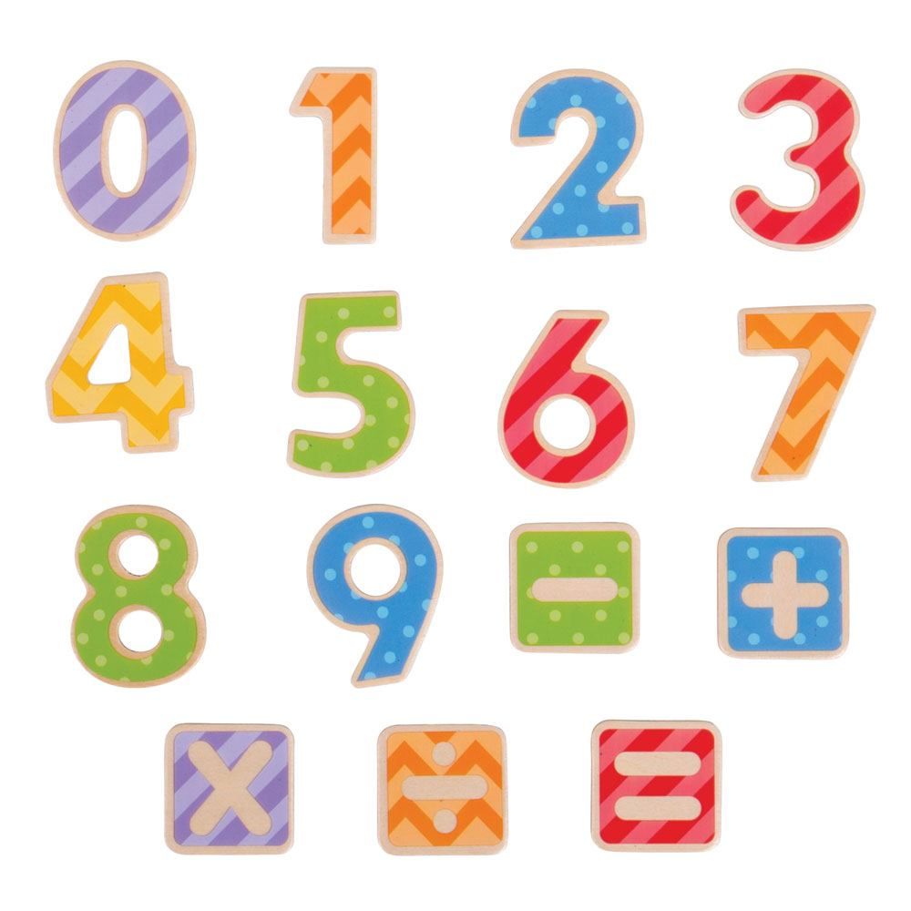 Magnetic Numbers - BigJigs