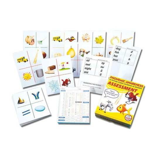 Phonemic Awareness Assessment Flashcards & Activities