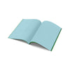 A4 - Project Book - 10mm Lined and Plain on Alternate Page Tinted (Green Cover)