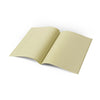 A5 (9" x 7") - 10mm Lined Tinted Paper - Exercise Book (Yellow Cover)