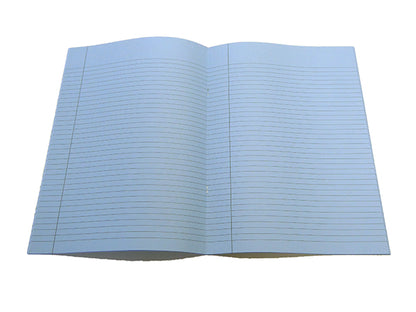 A4 - 7mm Lined Tinted Exercise Book - (Grey Cover)