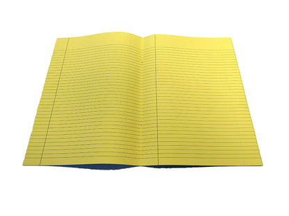 A4 - 7mm Lined Tinted Exercise Book - (Grey Cover)