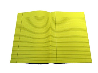 A4 - 7mm Lined Tinted Exercise Book - (Grey Cover)